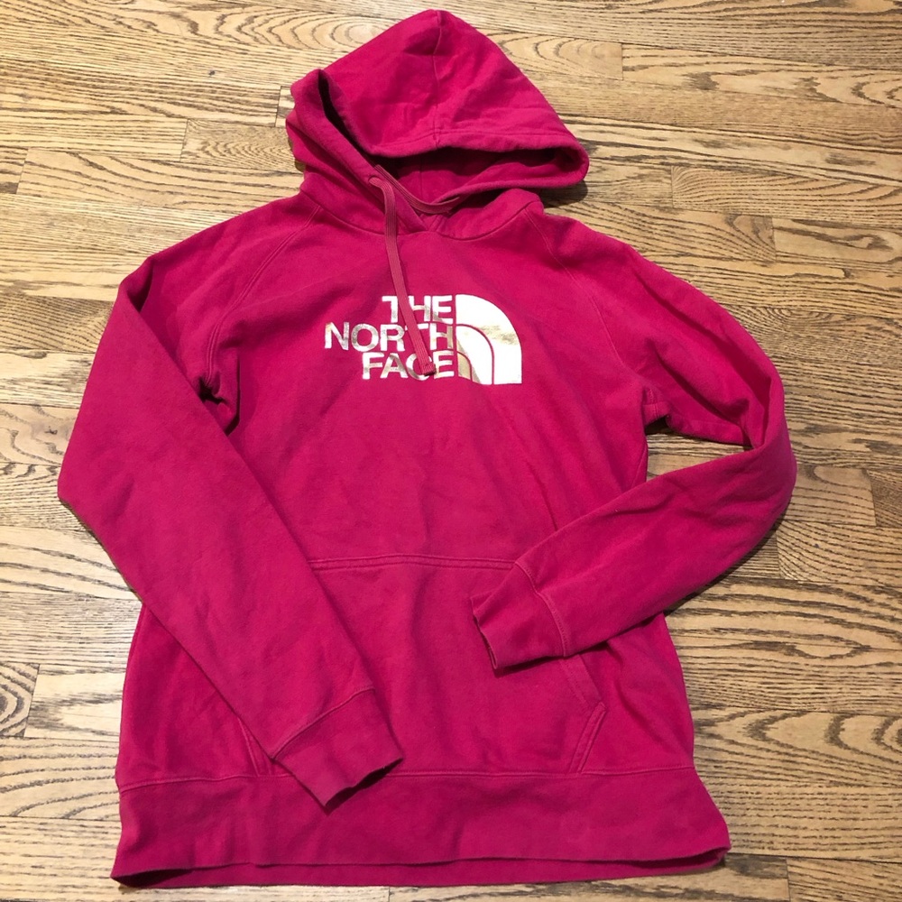 The North Face Half Dome Pullover Hoodie Pink